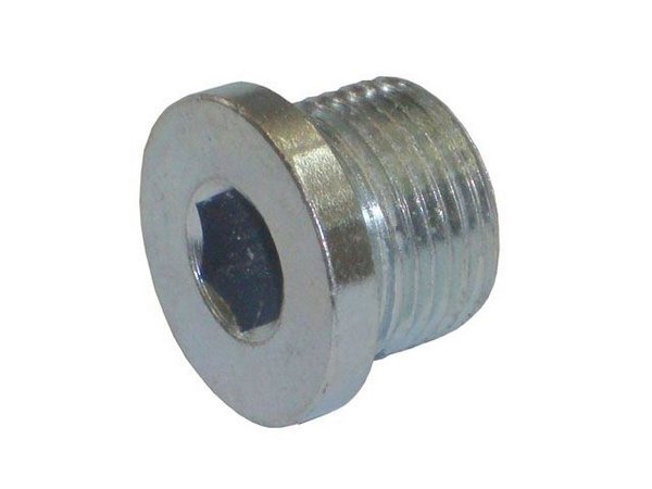PLUG BUJÃO SEXTAVADO INTERNO 1/8&quot; BSP DIN908