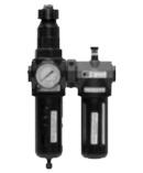 CONJ. PREP. AR 3/4&quot; BSP,  0 A 12 BAR, COM FR+L, DRENO AUTOMATICO E COPO PLÁSTICO
