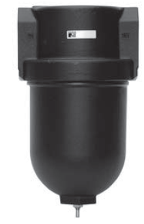 FILTRO 1.1/4&quot; BSP, COPO METÁLICO, FILTRAGEM 5 MICRONS, DRENO AUTOMÁTICO