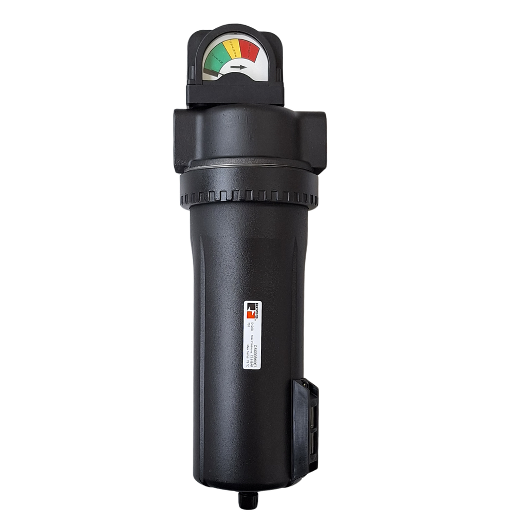FILTRO DE ELEVADA EFICIÊNCIA 1 1/2&quot; BSP, COM DRENO AUTOMÁTICO