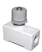REGULADOR DE FLUXO UNIDIRECIONAL 1/4&quot; NPT