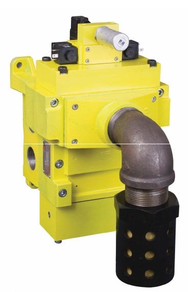 VÁLVULA DE SEGURANÇA DM2, 1 1/2&quot; NPT, CAT. 4, COM SILENCIADOR - 24 VDC