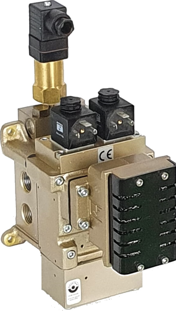 VÁLVULA DE SEGURANÇA DM2, TN4, 1/2&quot; BSP, 110V60HZ, COM RESET, SILENCIADOR E BLOCO SINALIZADOR