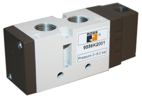VÁLVULA PNEUMÁTICA SIMPLES PILOTO, 5/2 VIAS, CONEXÕES 3/8&quot; BSP