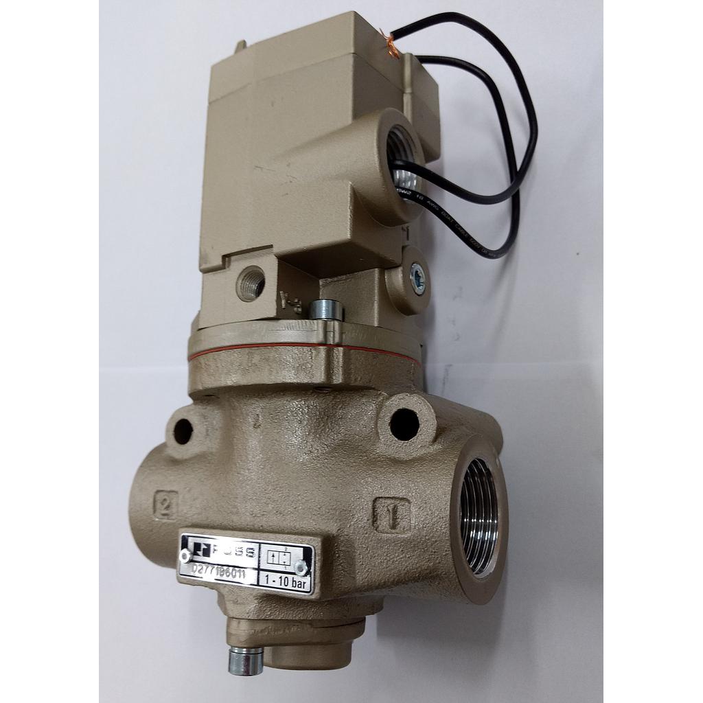 VÁLVULA SIMPLES SOLENÓIDE, 2/2 VIAS, N.F., CONEXÕES 1/2&quot; NPT - 110V/60HZ