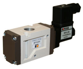 VÁLVULA SIMPLES SOLENÓIDE, 3/2 VIAS, N.A., CONEXÕES 1/4&quot; BSP - 110V/60HZ