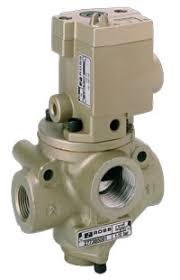VALVULA SIMPLES SOLENOIDE 3/2 VIAS N.F. 1/4 NPT E ESCAPE 1/2 NPT, 220V/60HZ