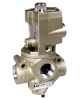 VÁLVULA SIMPLES SOLENÓIDE, 3/2 VIAS, N.F., CONEXÕES DE 1 1/4&quot; BSP E ESCAPE 1 1/2&quot; BSP - 24VDC