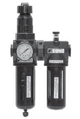 UNIDADE DE PREPARAÇÃO DO AR,3/4&quot;BSP, FILTRO/REGULADOR + LUBRIFICADOR MD4