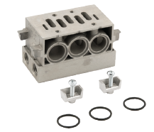 MANIFOLD ISO1 COM SAIDA LATERAL1/4 BSP