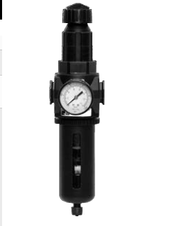 FILTRO REGULADOR, 1/2&quot; NPT, COPO EM POLICARBONATO, FAIXA 0-175 PSIG, DRENO AUTOMÁTICO