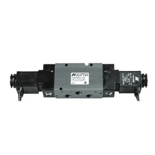 VALVULA 5/3 VIAS, CENTRO ABERTO NEGATIVO, 1/4&quot; BSP, 24VDC