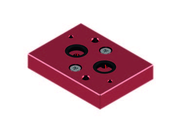 PLACA ADAPTADORA PARA COMANDO POR NAMUR DA COAX NORMALMENTE FECHADA