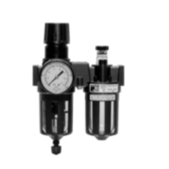 UNIDADE DE PREPARAÇÃO DO AR 1/2&quot; NPT FILTRO/REGULADOR + LUBRIFICADOR MID-SIZE